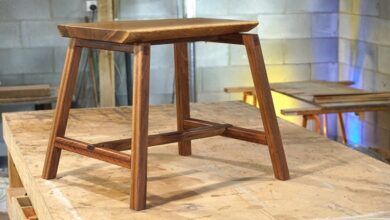 How to Build a Bridle Joint Stool
